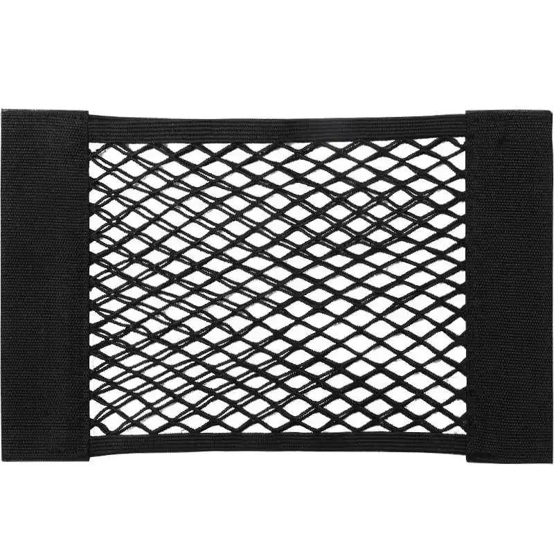 Luggage Storages Car Trunk Storage Bag Double Stretch Velcro Car Storage Net Bag Mesh Storages Net Bag Car Net