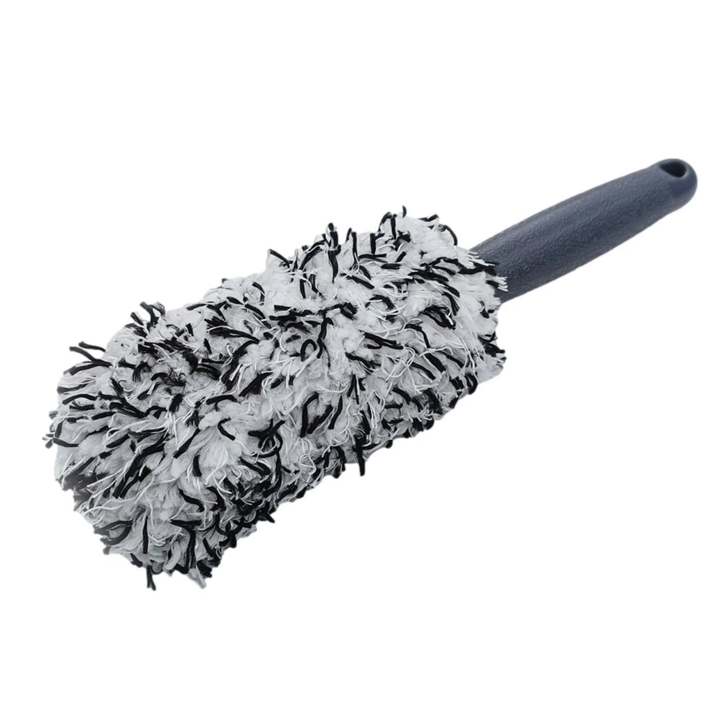 Car Cleaning Brush Car Cleaning Wheel Brush Portable Plush Tire and Rim Car Care Accessories Multifunctional Brush Tool Car Care
