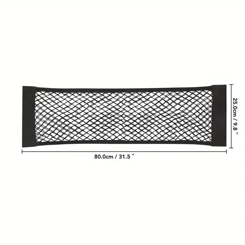 Luggage Storages Car Trunk Storage Bag Double Stretch Velcro Car Storage Net Bag Mesh Storages Net Bag Car Net