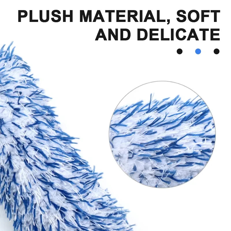 Car Cleaning Brush Car Cleaning Wheel Brush Portable Plush Tire and Rim Car Care Accessories Multifunctional Brush Tool Car Care