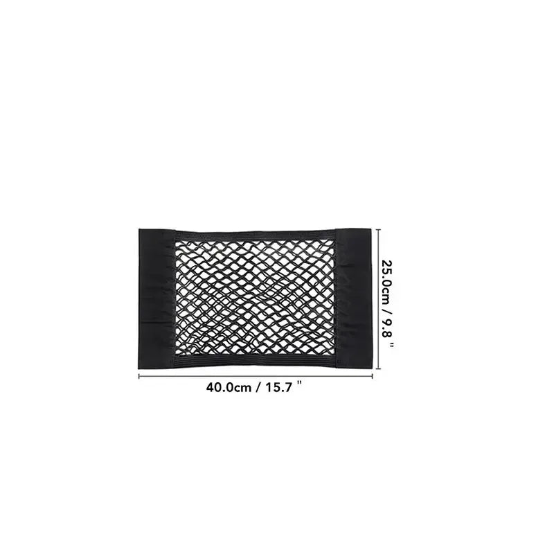 Luggage Storages Car Trunk Storage Bag Double Stretch Velcro Car Storage Net Bag Mesh Storages Net Bag Car Net