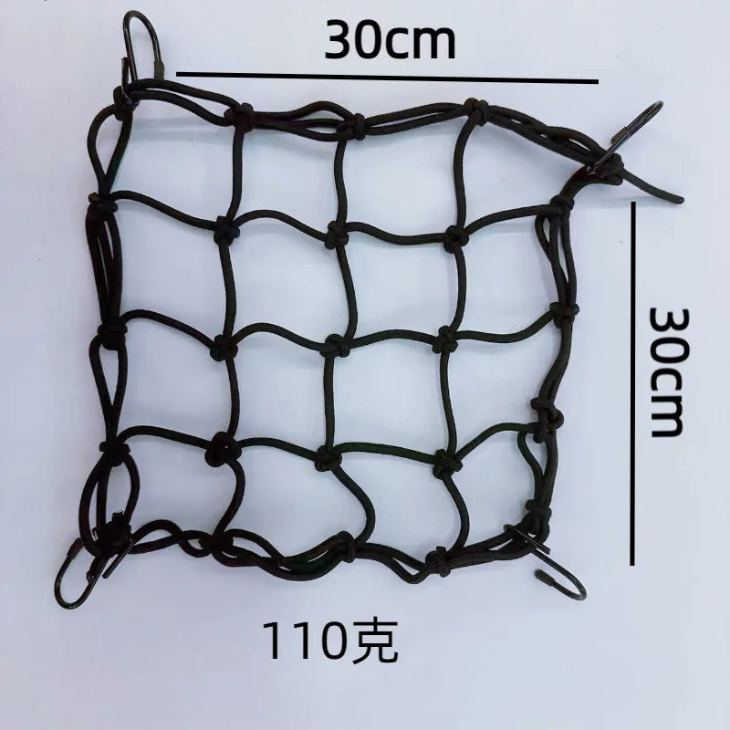 Luggage Storages Car Trunk Storage Bag Double Stretch Velcro Car Storage Net Bag Mesh Storages Net Bag Car Net